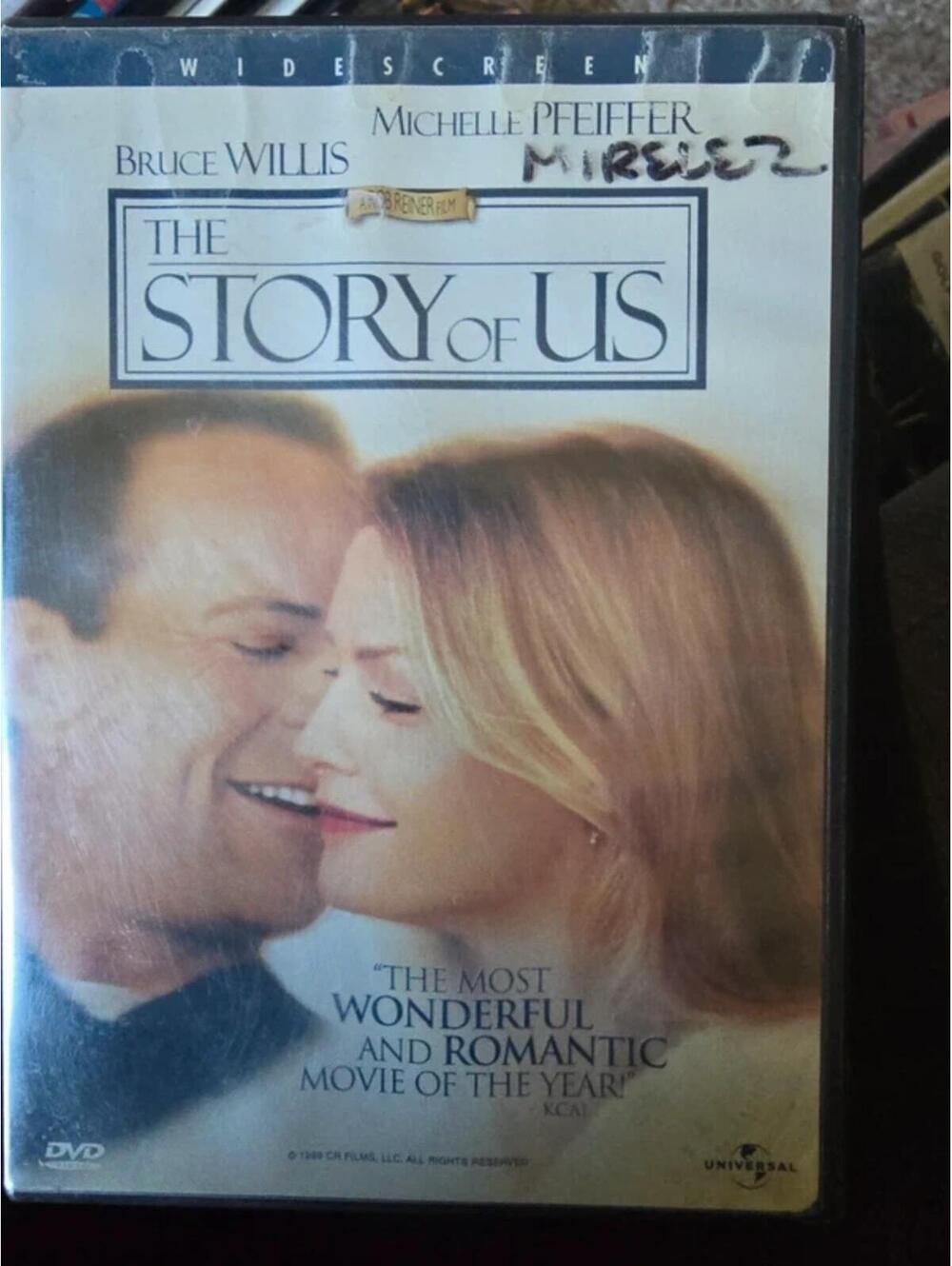 **6 For $13 Sale On Dvds!** The story of us Michelle Pfeiffer Bruce Willis